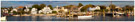 Sunset stitched from multiple shots from my mooring in Stonington Harbor Connecticut