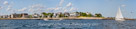 Stitched from 5 shots taken from my boat while we sailed past the point.