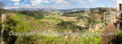 Panorama of the surrounding countryside from Rhonda Spain