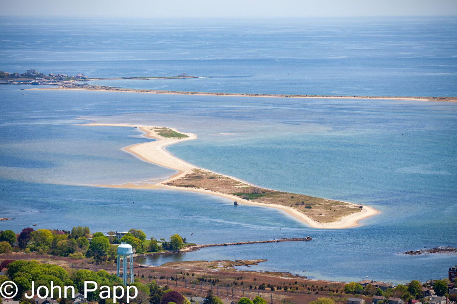 Aerial Sandy Point