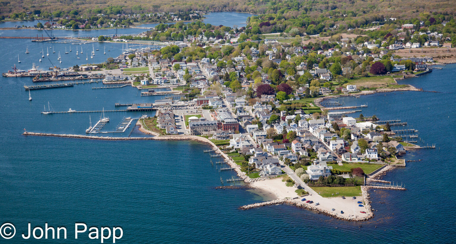 Aerial Stonington Point N