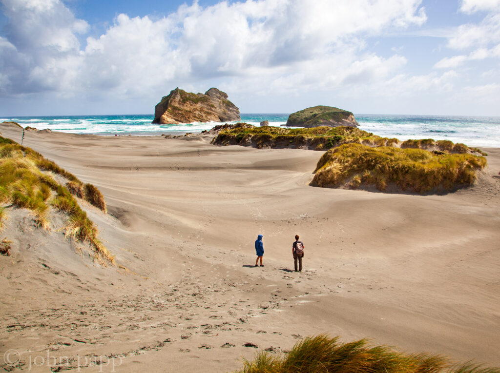 Wharariki Beach