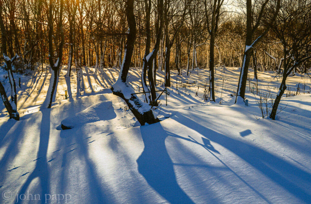 Sunrise next day after storm